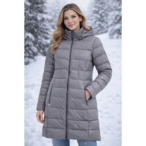 Michael‎ Kors MK Packable Hooded Down Puffer Jacket Women's size SMALL